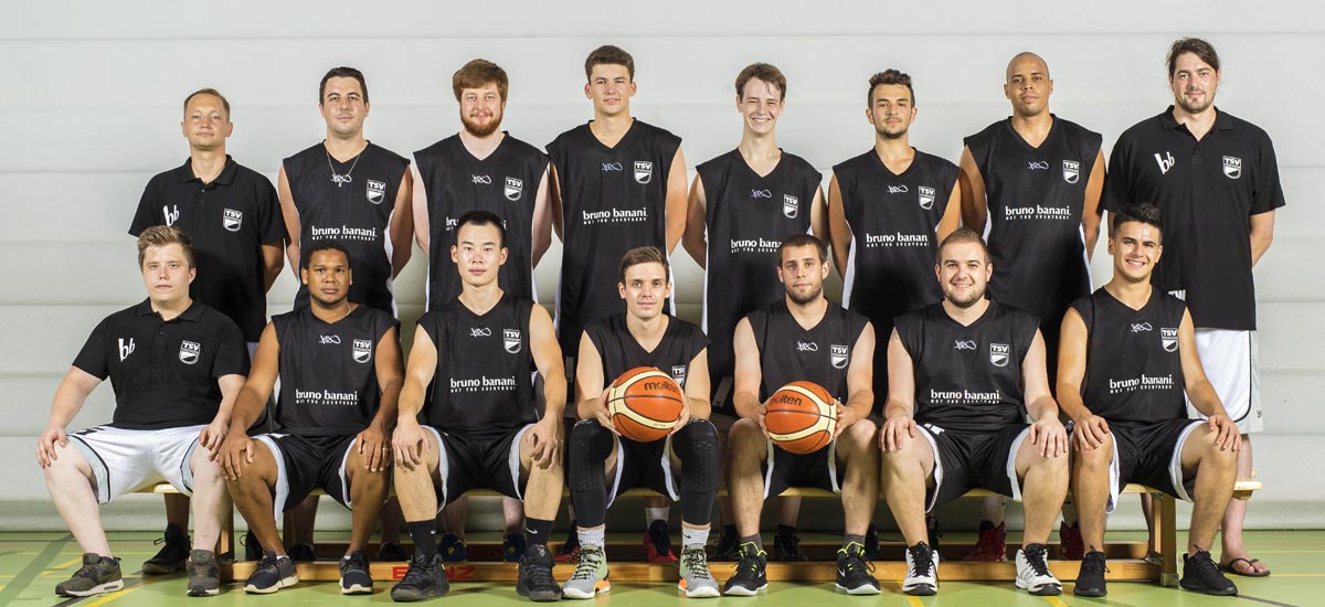 TSV Essingen Basketball Gruppenbild 2017/18