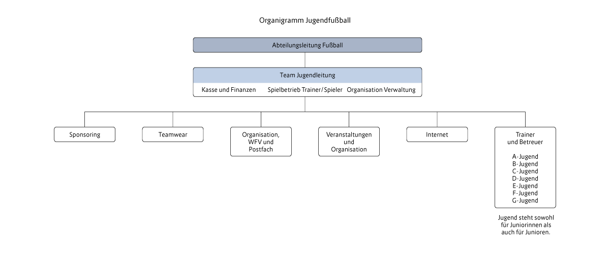 Organigramm Fußballjugend