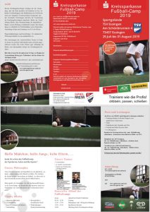 Fussball Camp Flyer Teil 2