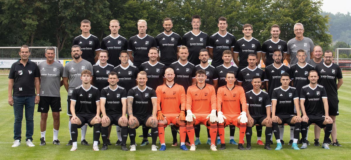 Mannschaftsbild TSV Essingen Fussball 1. Mannschaft Herren