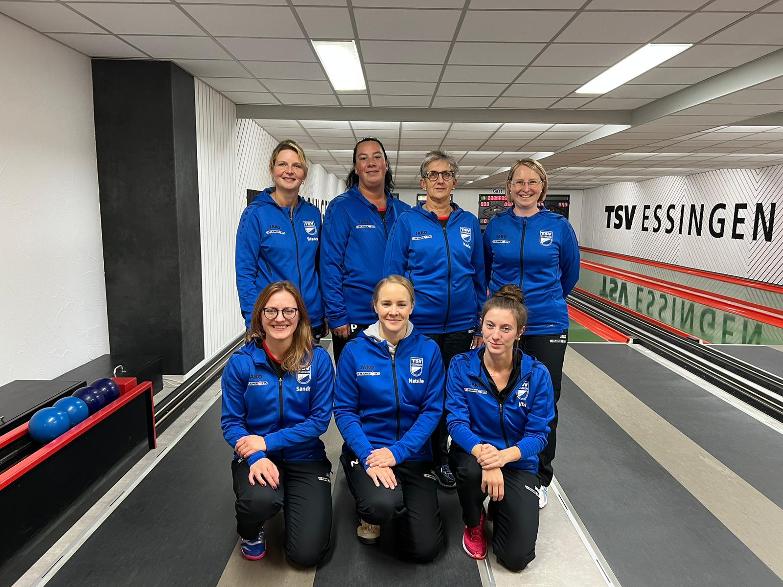 TSV Essingen Kegeln Fire Pins Damen 1 Saison 20022/23 Damenmannschaft