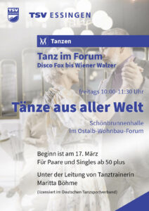 Flyer von Tänze aus aller Welt