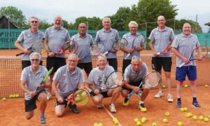 Tennis Herren 55 Gruppenbild