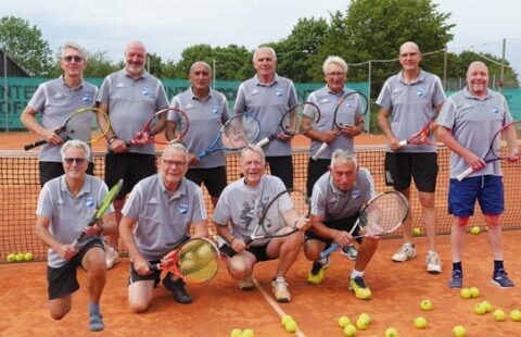 Tennis Herren 55 Gruppenbild