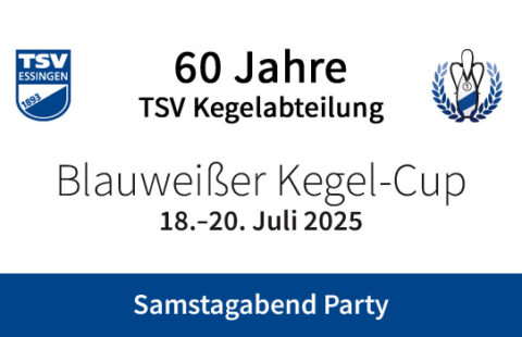 Blauweißer Kegelcup 2025