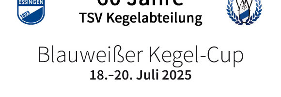 Blauweißer Kegel-Cup 2025